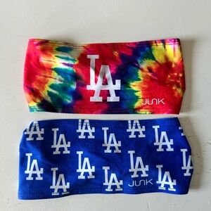 Junk Headbands Accessories Set LA Dodgers & Tye Dye set ⚾️
